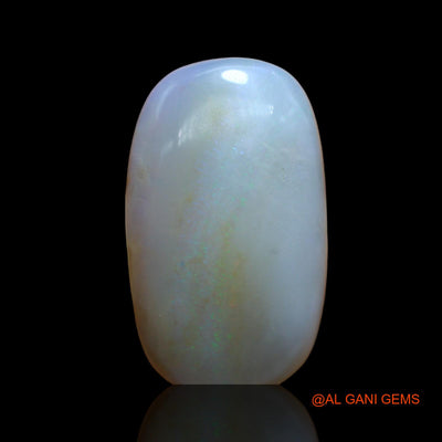 20.00 Cts Natural Australian Fire Opal Oval Cabochon Loose Gemstone For Jewelry 28x16x6 mm AB-903