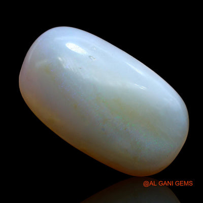 20.00 Cts Natural Australian Fire Opal Oval Cabochon Loose Gemstone For Jewelry 28x16x6 mm AB-903