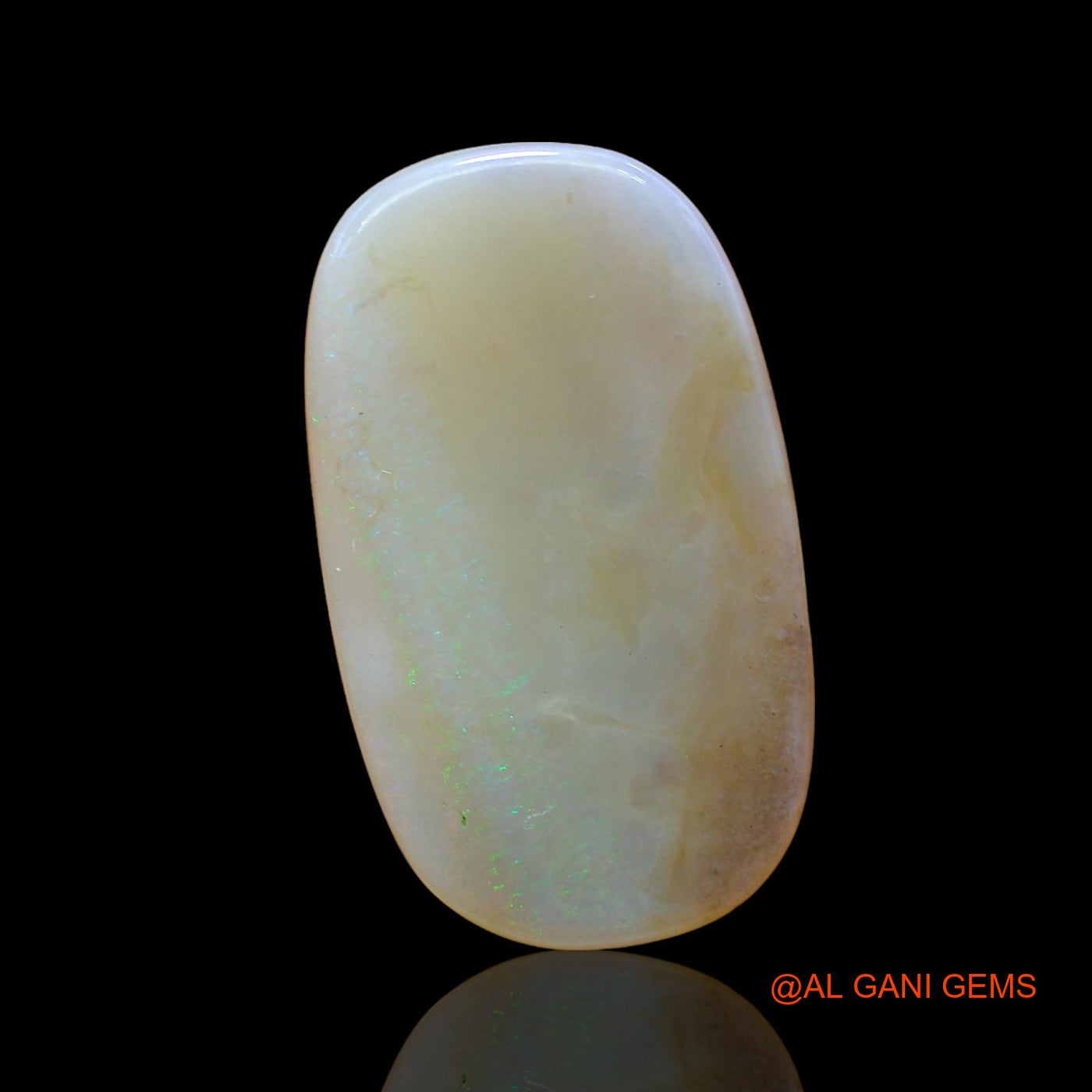 20.00 Cts Natural Australian Fire Opal Oval Cabochon Loose Gemstone For Jewelry 28x16x6 mm AB-903