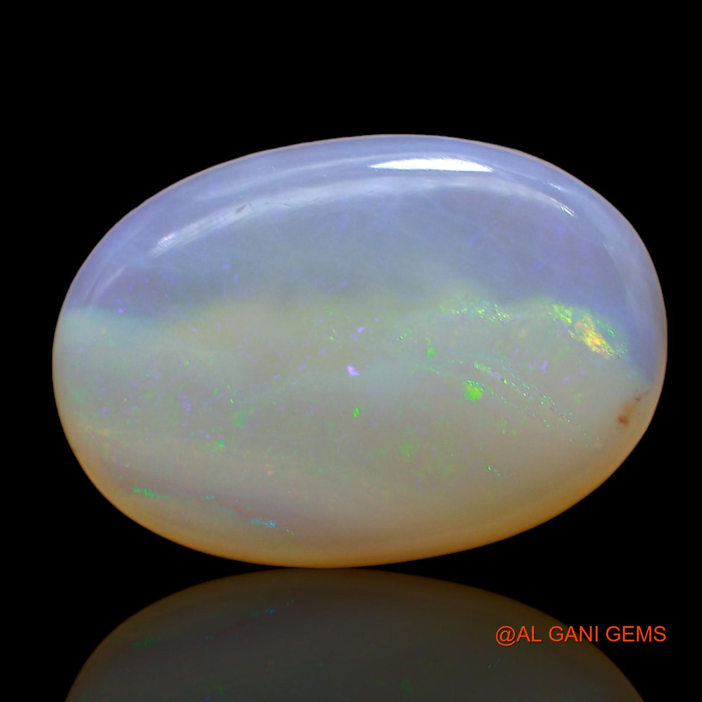 14.00 Cts Natural Australian Fire Opal Loose Gemstone Oval Cabochon 20x14x7 mm AB-914