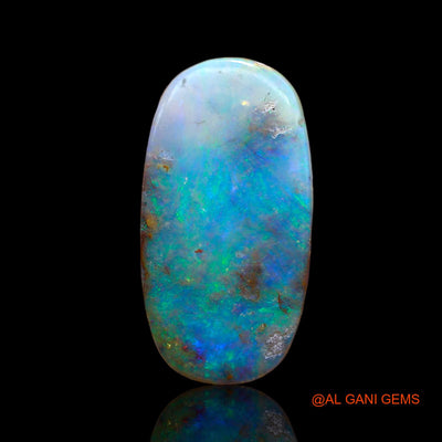 Natural Untreated Fire Opal Loose Gemstone Oval Cabochon From Australia 5.00 Cts 22x11x2 mm AB-915