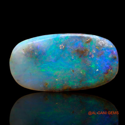 Natural Untreated Fire Opal Loose Gemstone Oval Cabochon From Australia 5.00 Cts 22x11x2 mm AB-915