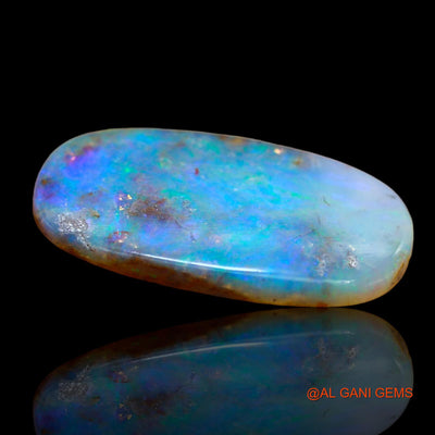 Natural Untreated Fire Opal Loose Gemstone Oval Cabochon From Australia 5.00 Cts 22x11x2 mm AB-915