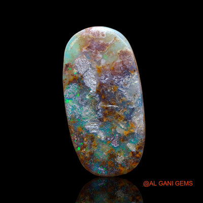 Natural Untreated Fire Opal Loose Gemstone Oval Cabochon From Australia 5.00 Cts 22x11x2 mm AB-915