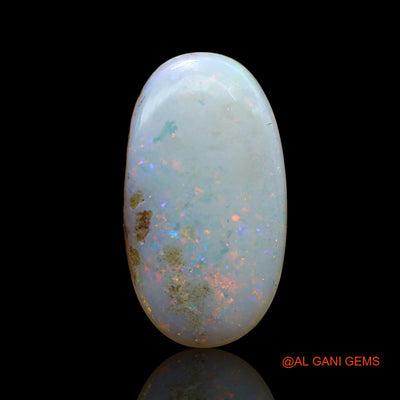 8.00 Cts Natural Australian Fire Opal Loose Gemstone Oval Cabochon 20x11x4 mm AB-918