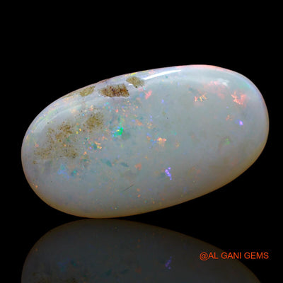 8.00 Cts Natural Australian Fire Opal Loose Gemstone Oval Cabochon 20x11x4 mm AB-918