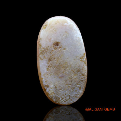 8.00 Cts Natural Australian Fire Opal Loose Gemstone Oval Cabochon 20x11x4 mm AB-918