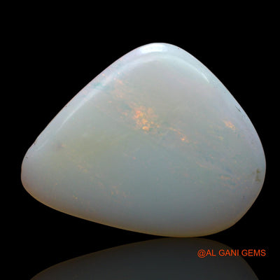 4.00 Cts Natural Australian Fire Opal Loose Gemstone Fancy Cabochon 18x15x2 mm AB-919