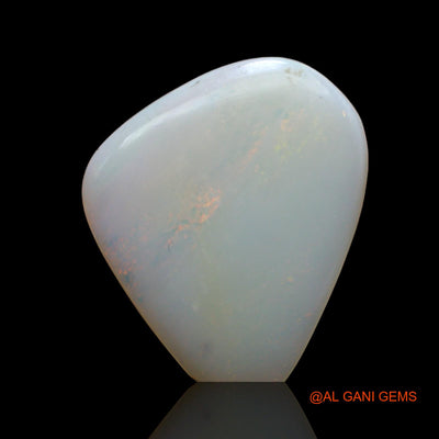 4.00 Cts Natural Australian Fire Opal Loose Gemstone Fancy Cabochon 18x15x2 mm AB-919