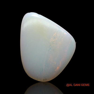 4.00 Cts Natural Australian Fire Opal Loose Gemstone Fancy Cabochon 18x15x2 mm AB-919