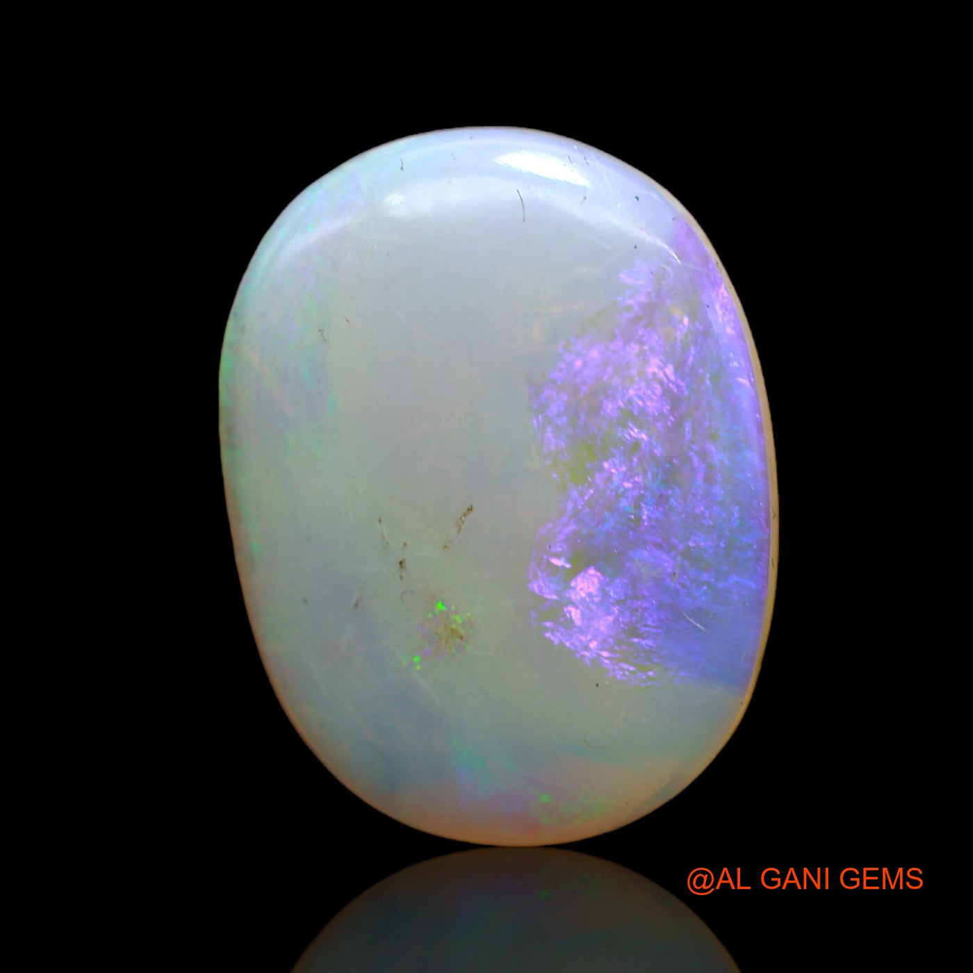 4.00 Cts Natural Australian Fire Opal Loose Gemstone Oval Cabochon 18x14x2 mm AB-920