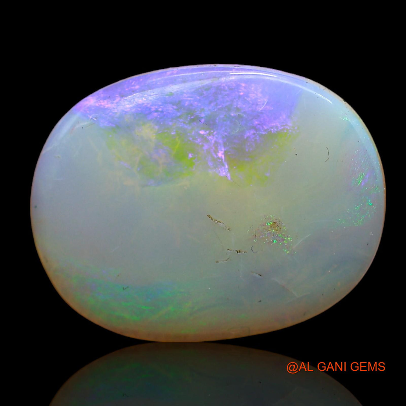 4.00 Cts Natural Australian Fire Opal Loose Gemstone Oval Cabochon 18x14x2 mm AB-920