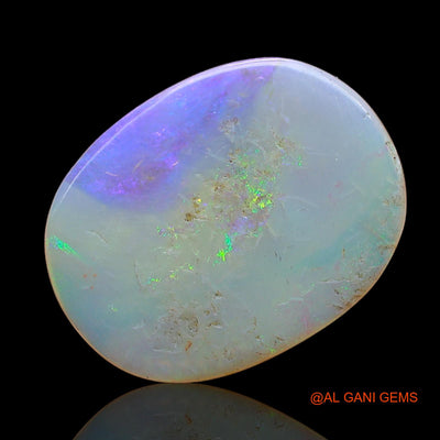 4.00 Cts Natural Australian Fire Opal Loose Gemstone Oval Cabochon 18x14x2 mm AB-920