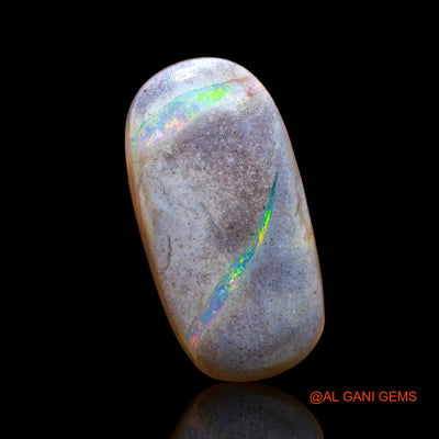 6.00 Cts Natural Australian Fire Opal Oval Cabochon Loose Gemstone For Jewelry 20x10x4 mm AB-921