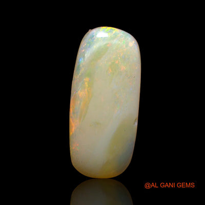 5.00 Cts Natural Australian Fire Opal Loose Gemstone Oval Cabochon 22x10x3 mm AB-922