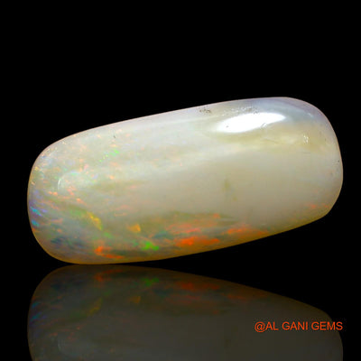 5.00 Cts Natural Australian Fire Opal Loose Gemstone Oval Cabochon 22x10x3 mm AB-922