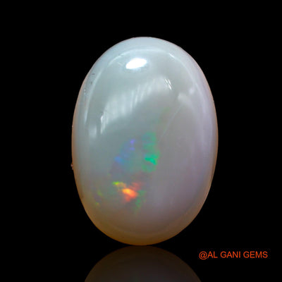 Natural Fire Opal Gemstone 10.00 Cts Loose Oval Cabochon From Australia 18x12x6 mm AB-925
