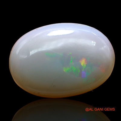 Natural Fire Opal Gemstone 10.00 Cts Loose Oval Cabochon From Australia 18x12x6 mm AB-925