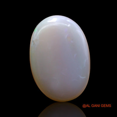 Natural Fire Opal Gemstone 10.00 Cts Loose Oval Cabochon From Australia 18x12x6 mm AB-925
