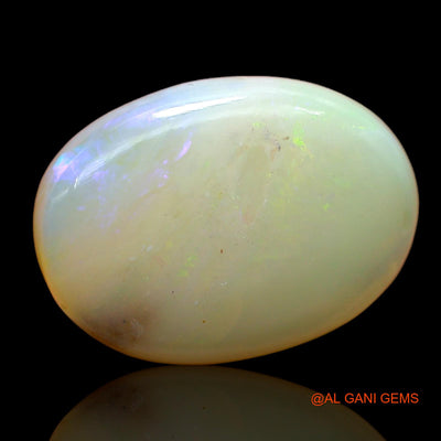 Natural Untreated Fire Opal Loose Gemstone Oval Cabochon From Australia 9.00 Cts 17x13x6 mm AB-929