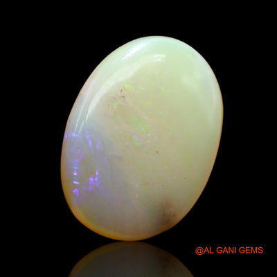 Natural Untreated Fire Opal Loose Gemstone Oval Cabochon From Australia 9.00 Cts 17x13x6 mm AB-929