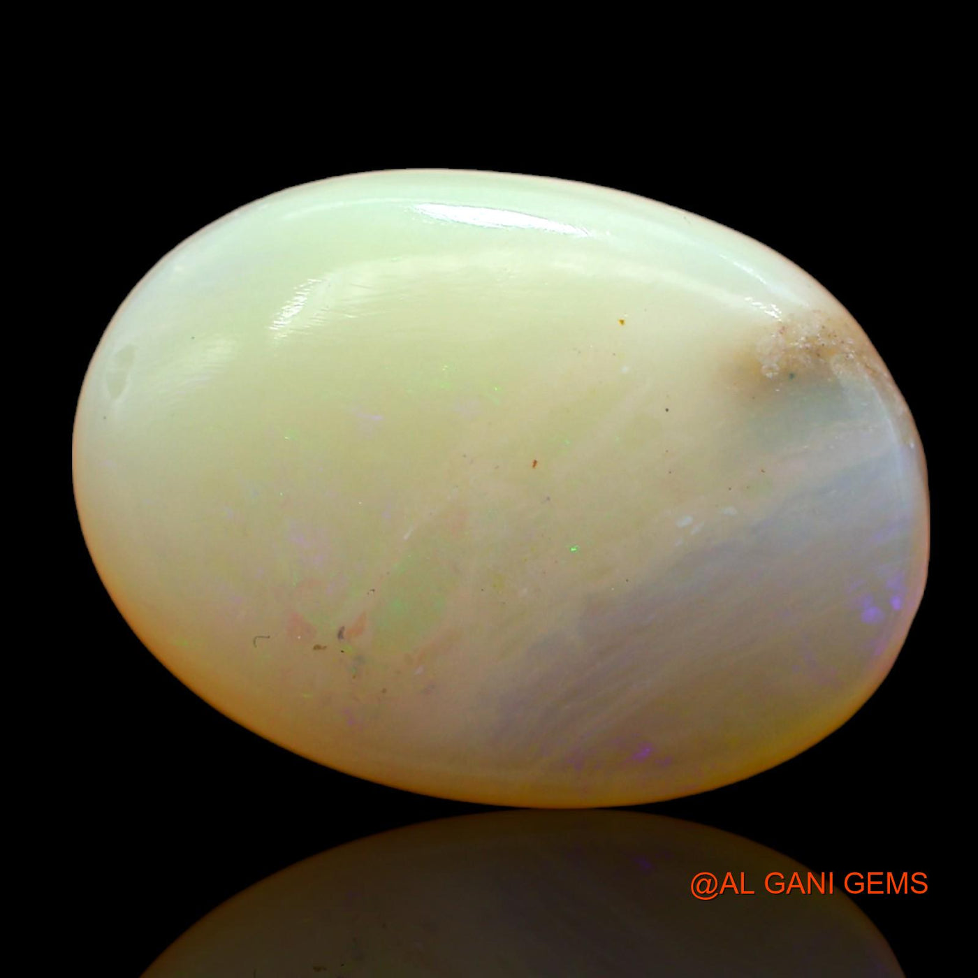 Natural Untreated Fire Opal Loose Gemstone Oval Cabochon From Australia 9.00 Cts 17x13x6 mm AB-929