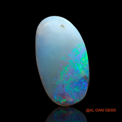 Natural Untreated Fire Opal Loose Gemstone Oval Cabochon From Australia 9.35 Cts 20x11x2 mm AB-92