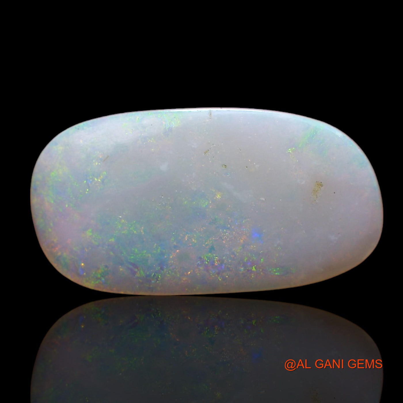 Natural Fire Opal Gemstone 3.00 Cts Loose Fancy Cabochon From Australia 18x9x2 mm AB-930