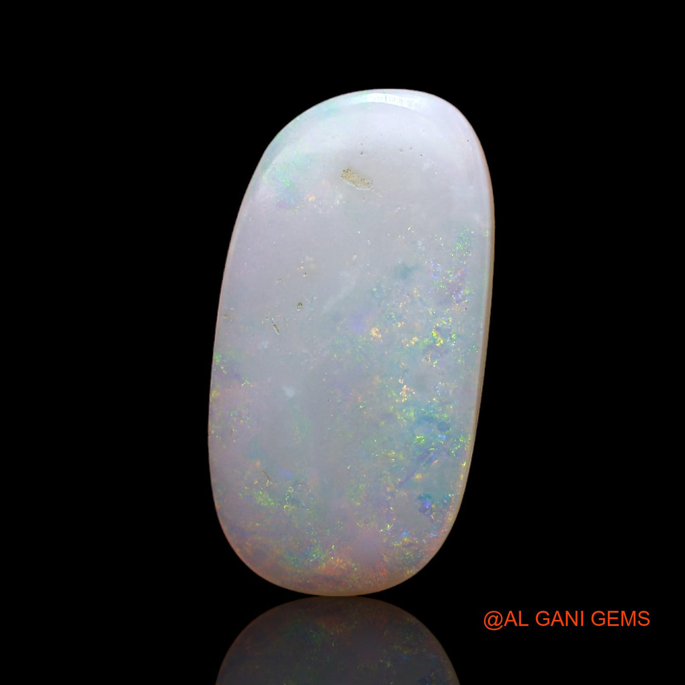 Natural Fire Opal Gemstone 3.00 Cts Loose Fancy Cabochon From Australia 18x9x2 mm AB-930