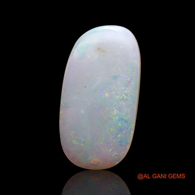 Natural Fire Opal Gemstone 3.00 Cts Loose Fancy Cabochon From Australia 18x9x2 mm AB-930