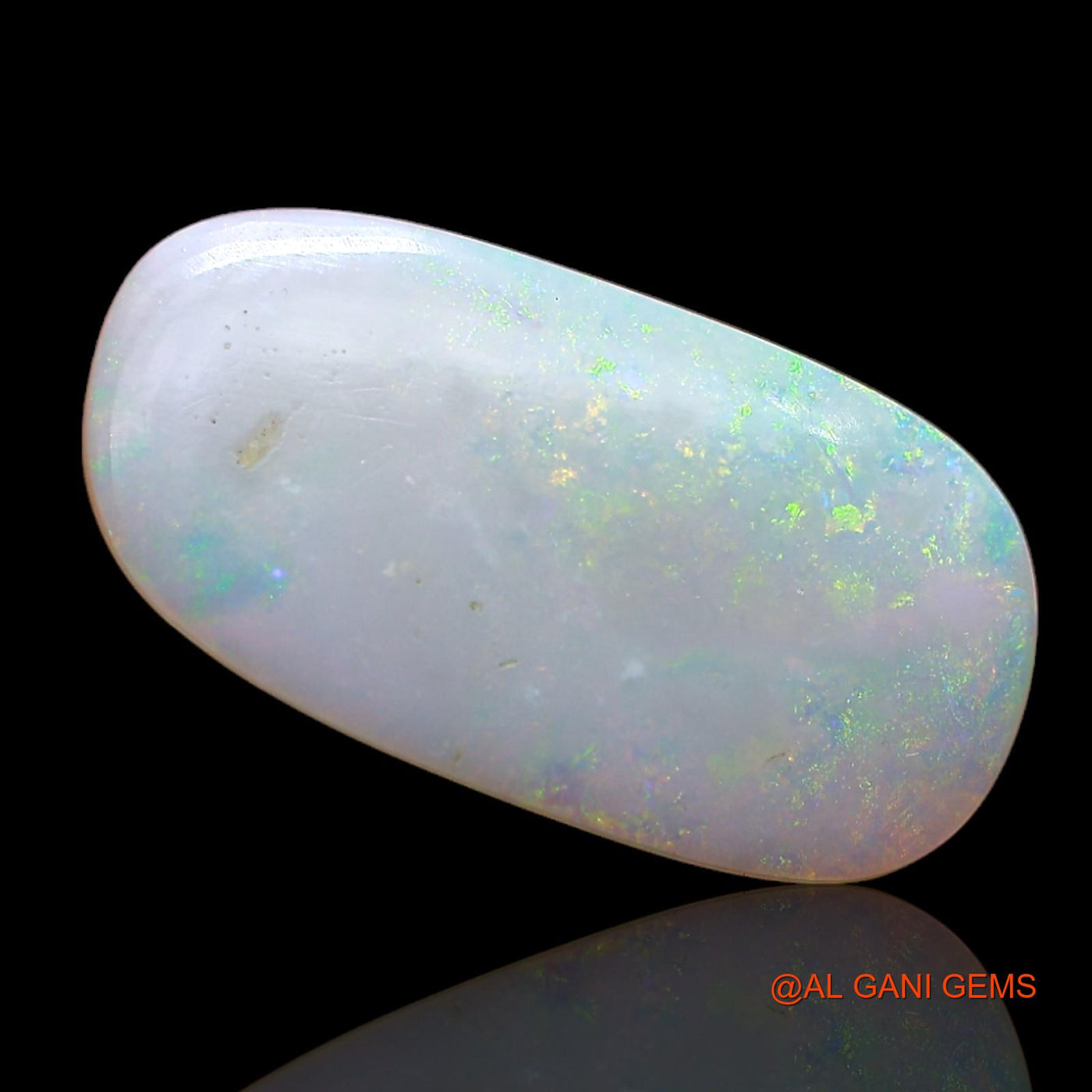 Natural Fire Opal Gemstone 3.00 Cts Loose Fancy Cabochon From Australia 18x9x2 mm AB-930