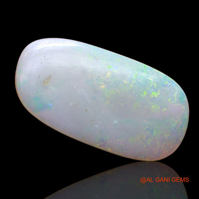Natural Fire Opal Gemstone 3.00 Cts Loose Fancy Cabochon From Australia 18x9x2 mm AB-930
