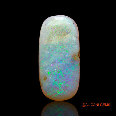 5.00 Cts Natural Australian Fire Opal Loose Gemstone Oval Cabochon 19x9x3 mm AB-932