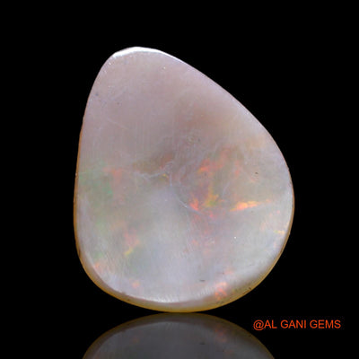 3.00 Cts Natural Australian Fire Opal Loose Gemstone Fancy Cabochon 17x14x2 mm AB-934