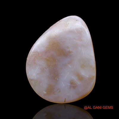 3.00 Cts Natural Australian Fire Opal Loose Gemstone Fancy Cabochon 17x14x2 mm AB-934