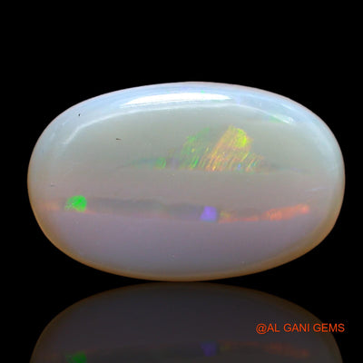 8.00 Cts Natural Australian Fire Opal Loose Gemstone Oval Cabochon 18x11x5 mm AB-936