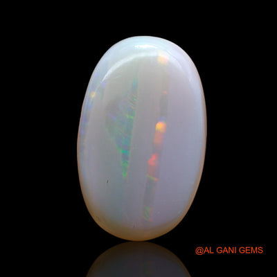 8.00 Cts Natural Australian Fire Opal Loose Gemstone Oval Cabochon 18x11x5 mm AB-936