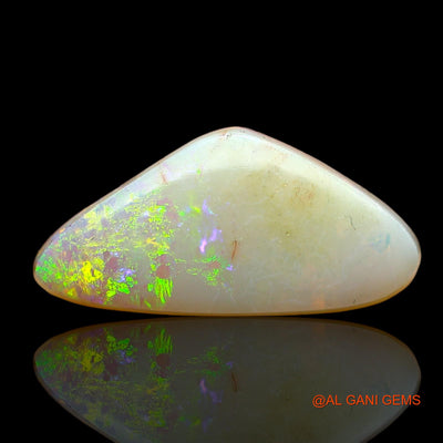 5.00 Cts Natural Australian Fire Opal Fancy Cabochon Loose Gemstone For Jewelry 19x9x5 mm AB-938