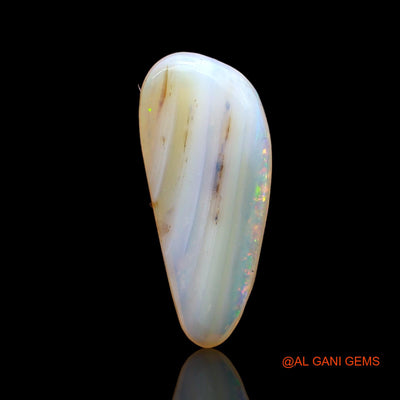 3.00 Cts Unheated Australian Fire Opal Loose Gemstone Fancy Cabochon Natural 21x9x3 mm AB-939