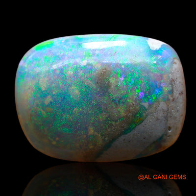 6.00 Cts Natural Australian Fire Opal Oval Cabochon Loose Gemstone For Jewelry 16x12x5 mm AB-941