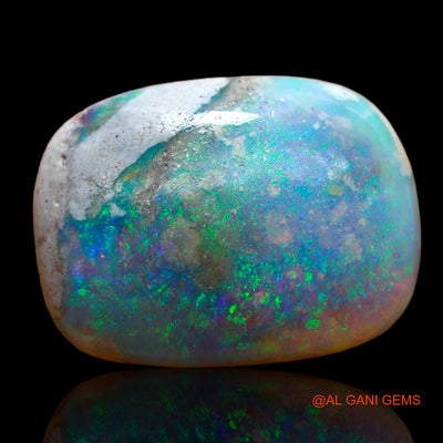 6.00 Cts Natural Australian Fire Opal Oval Cabochon Loose Gemstone For Jewelry 16x12x5 mm AB-941