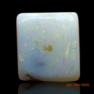 Natural Fire Opal Gemstone 5.00 Cts Loose Square Cabochon From Australia 13x11x4 mm AB-944