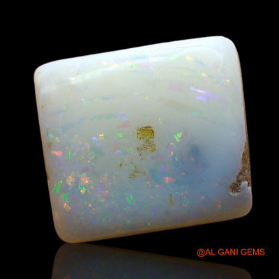 Natural Fire Opal Gemstone 5.00 Cts Loose Square Cabochon From Australia 13x11x4 mm AB-944