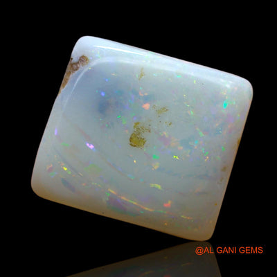 Natural Fire Opal Gemstone 5.00 Cts Loose Square Cabochon From Australia 13x11x4 mm AB-944