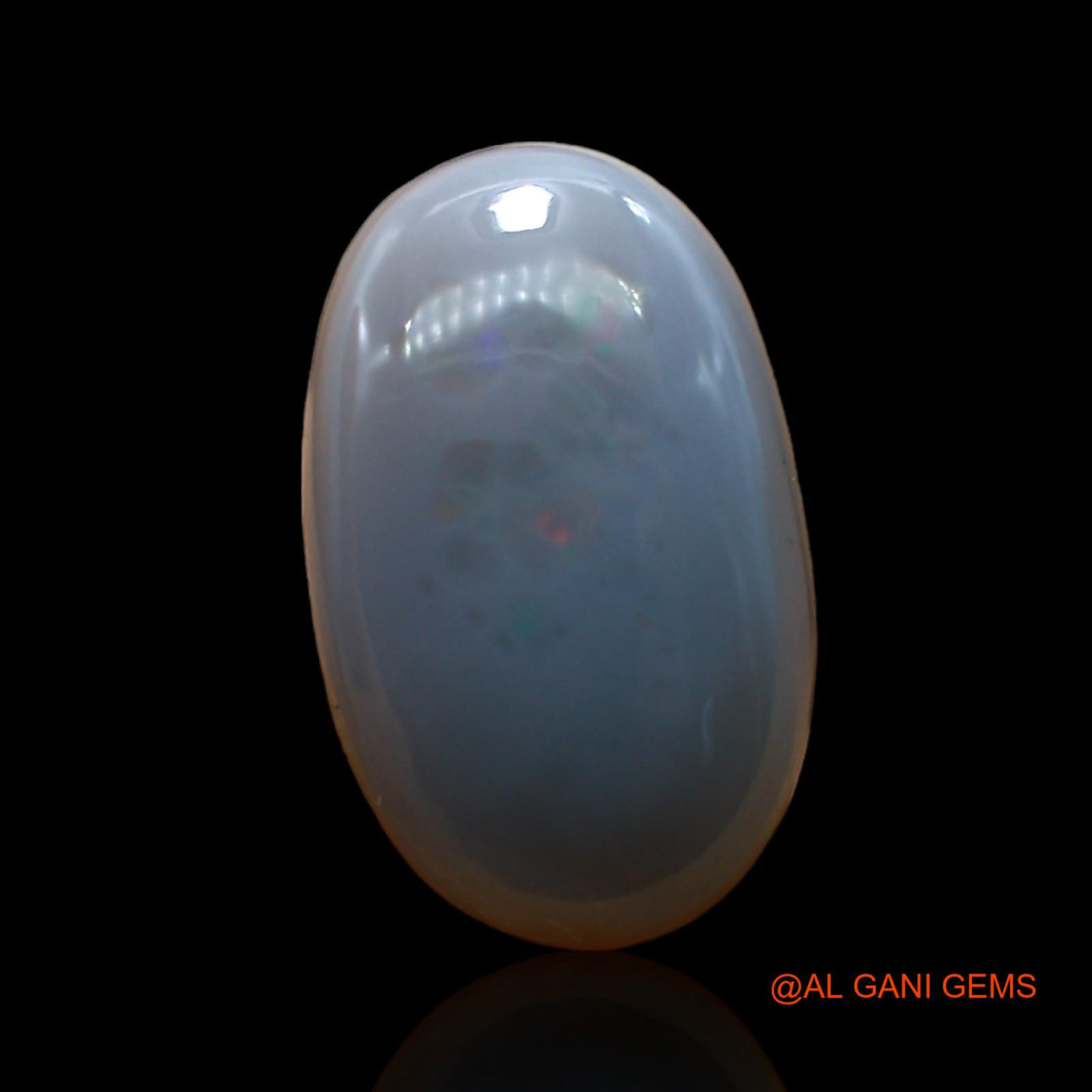 6.00 Cts Natural Australian Fire Opal Oval Cabochon Loose Gemstone For Jewelry 17x11x4 mm AB-945