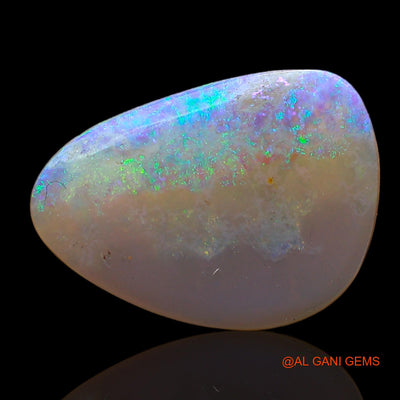 Natural Fire Opal Gemstone 3.00 Cts Loose Fancy Cabochon From Australia 16x11x2 mm AB-946