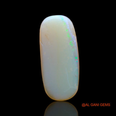 Natural Fire Opal Gemstone 4.00 Cts Loose Oval Cabochon From Australia 18x8x4 mm AB-948
