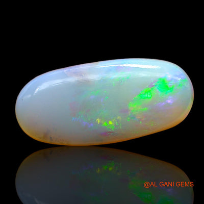 5.00 Cts Natural Australian Fire Opal Oval Cabochon Loose Gemstone For Jewelry 18x8x5 mm AB-949