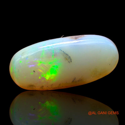 5.00 Cts Natural Australian Fire Opal Oval Cabochon Loose Gemstone For Jewelry 18x8x5 mm AB-949