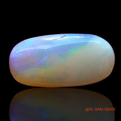 4.00 Cts Natural Australian Fire Opal Loose Gemstone Oval Cabochon 18x9x3 mm AB-950